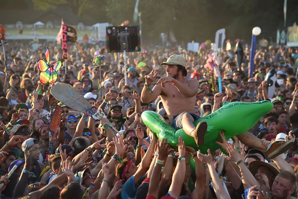 ROTHBURY, MI - JUNE 29:  Atmosphere during Day 4 of the 2014 Electric Forest Festival on June 29, 2014 in Rothbury, Michigan.  (Photo by Jeff Kravitz/FilmMagic for Electric Forest)
