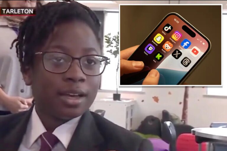 English teen gives hilarious live-TV response to UK’s new social media ban