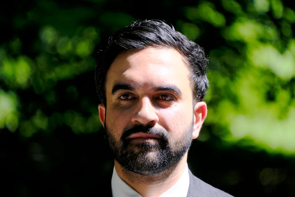 Zohran Mamdani, Mayor of Bronx, looking slightly to the right of the camera.