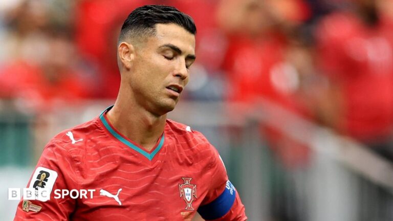 World Cup 2026: Cristiano Ronaldo fails to match fellow superstars in Portugal’s draw with DR Congo