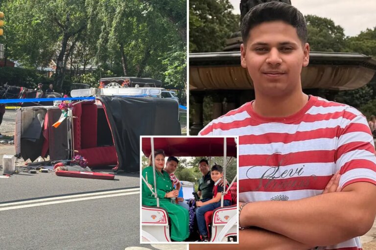 Teen who died after fall from Central Park horse in NYC was trying to save mom’s life