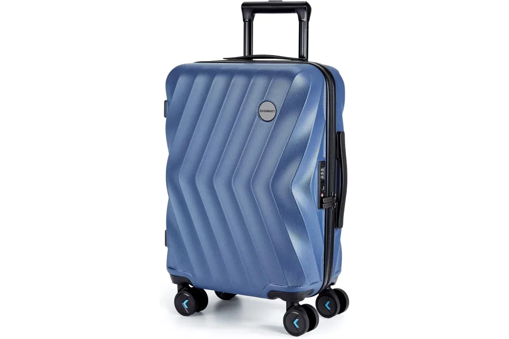 BAGSMART Carry On Luggage 22x14x9 Airline Approved,PC Hardside Suitcase,20 Inch Luggage with Spinner Wheels, Travel Luggage Hard Shell Lightweight Suitcases...