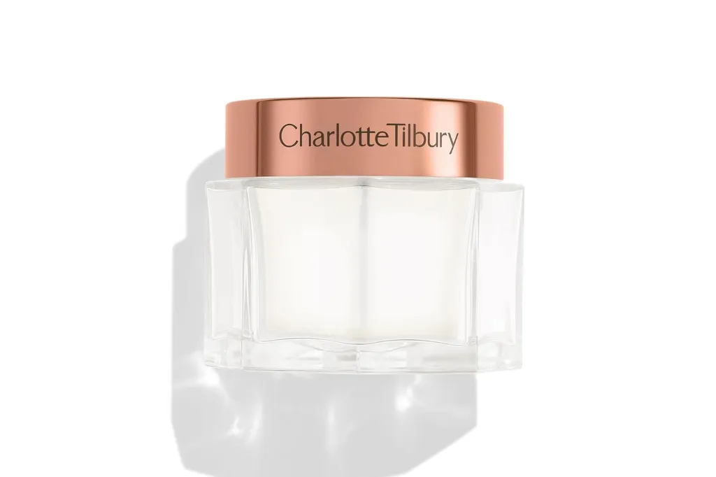 Charlotte Tilbury perfume bottle.