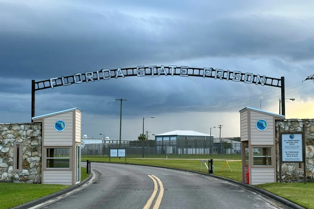 Florida State Prison in Starke, Florida, where the state's death chamber is located.