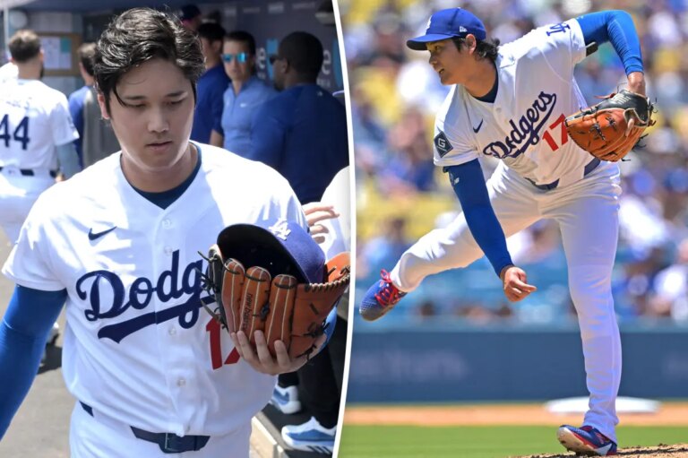 Dodgers Post podcast: Shohei Ohtani plays through knee injury, blister