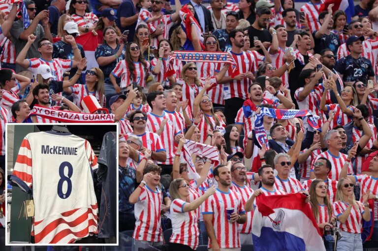 US soccer jerseys given to American Airlines passengers for free