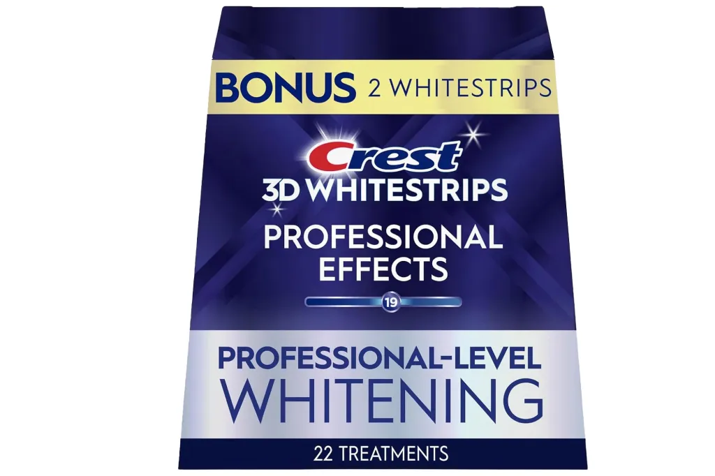 Crest 3D Whitestrips Professional Effects 22 Treatments (with 2 bonus Whitestrips).