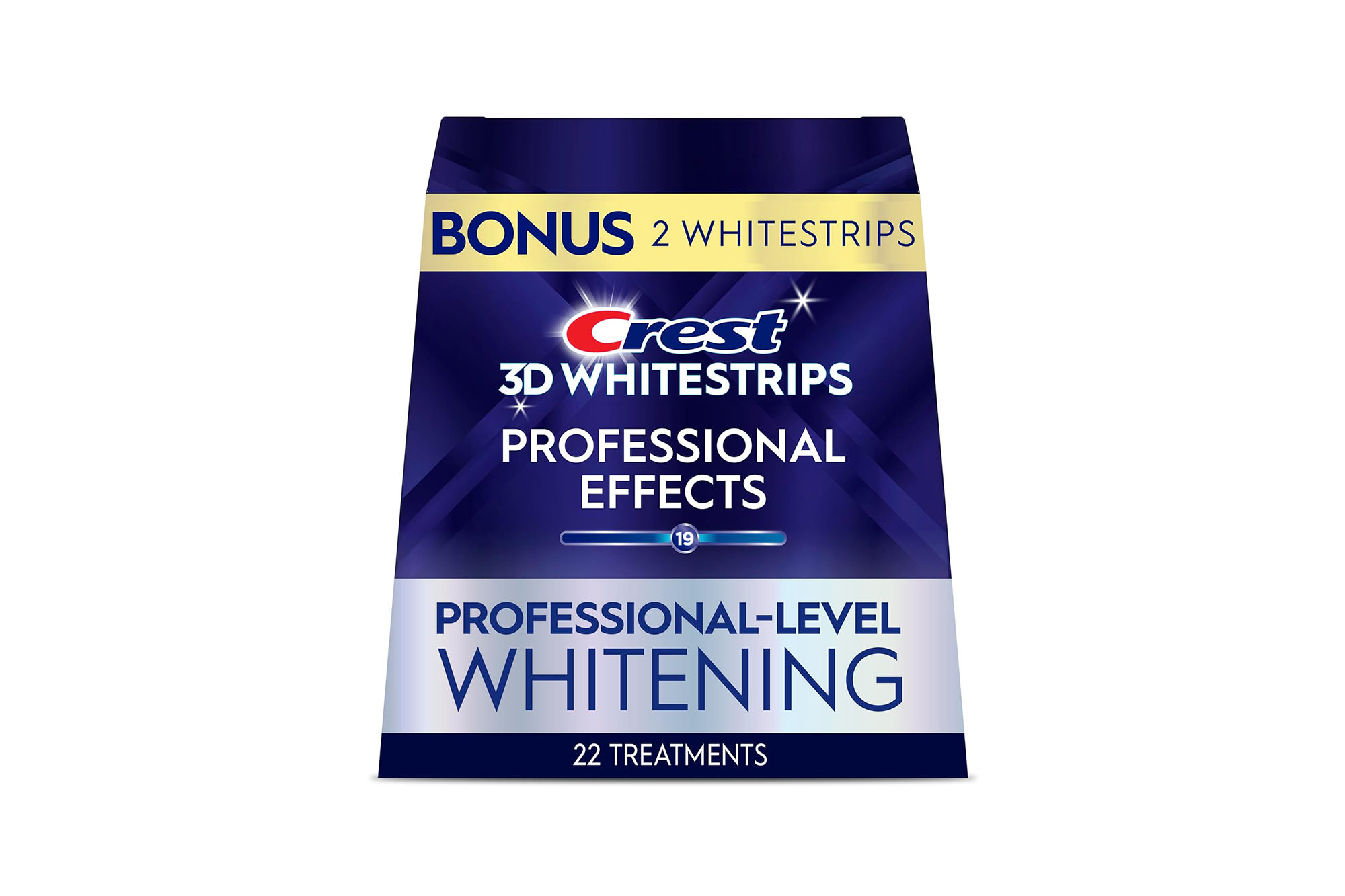 Crest 3D Whitestrips Professional Effects 22 Treatments.