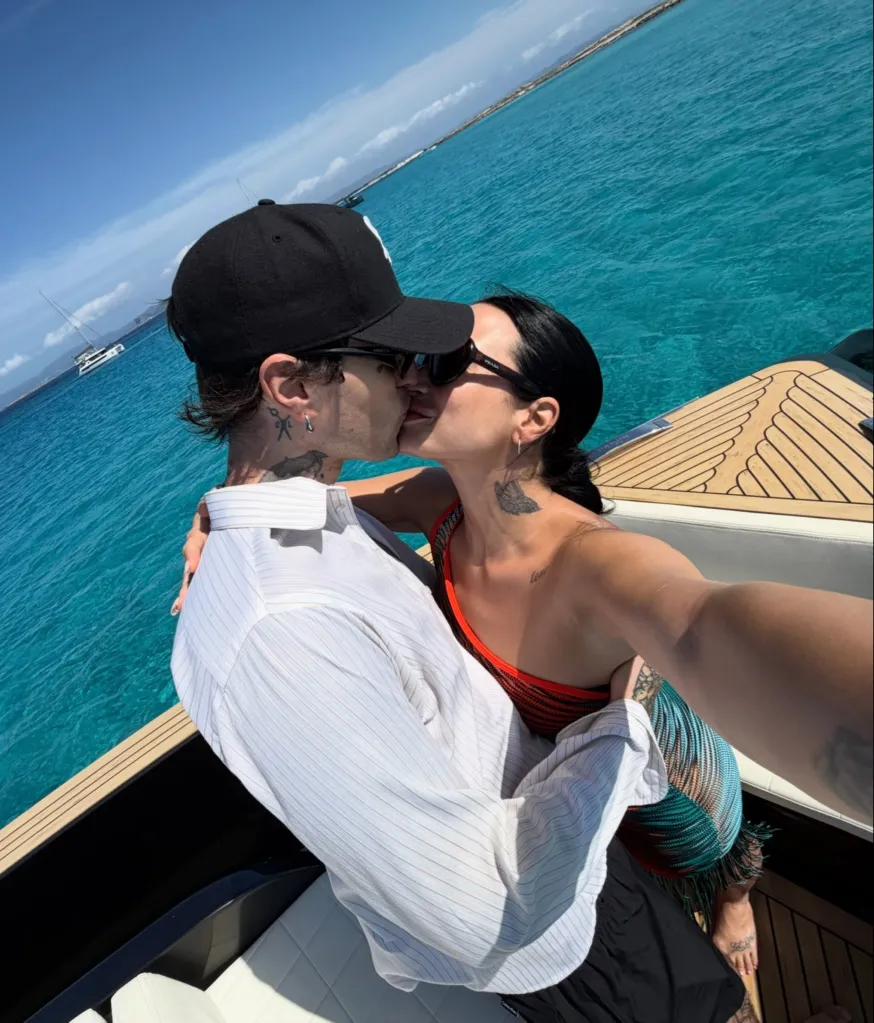 Demi Lovato has yachts of love for her hubby, Canadian musician Jutes,  in Ibiza, Spain.