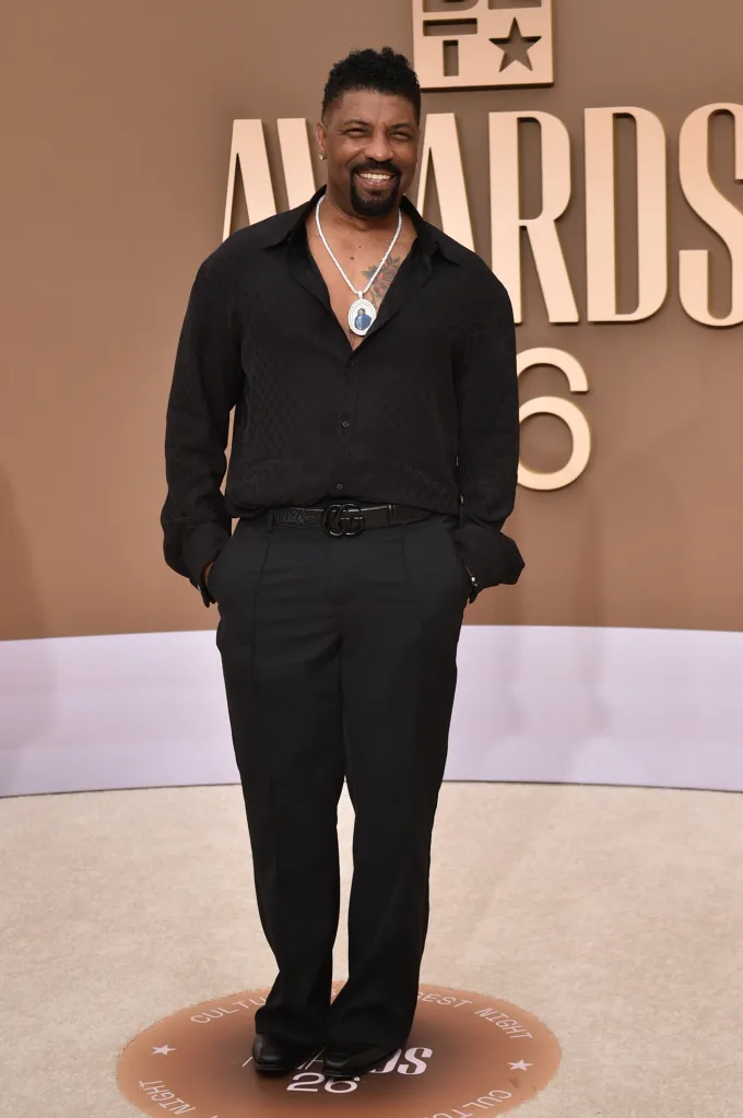 Deon Cole attends the 2026 BET Awards at Peacock Theater on June 28, 2026 in Los Angeles, California. 
