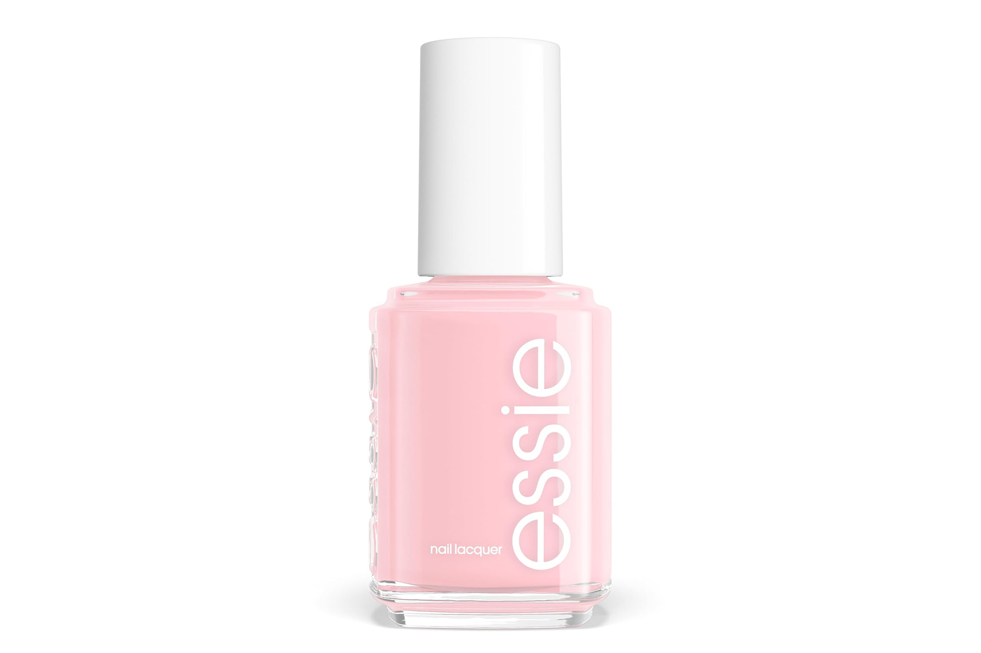 Essie light pink nail lacquer.