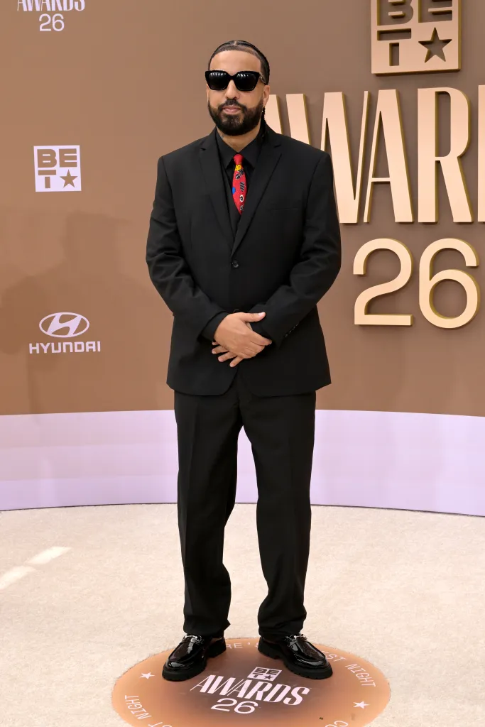 French Montana attends the 2026 BET Awards at Peacock Theater on June 28, 2026 in Los Angeles, California. 