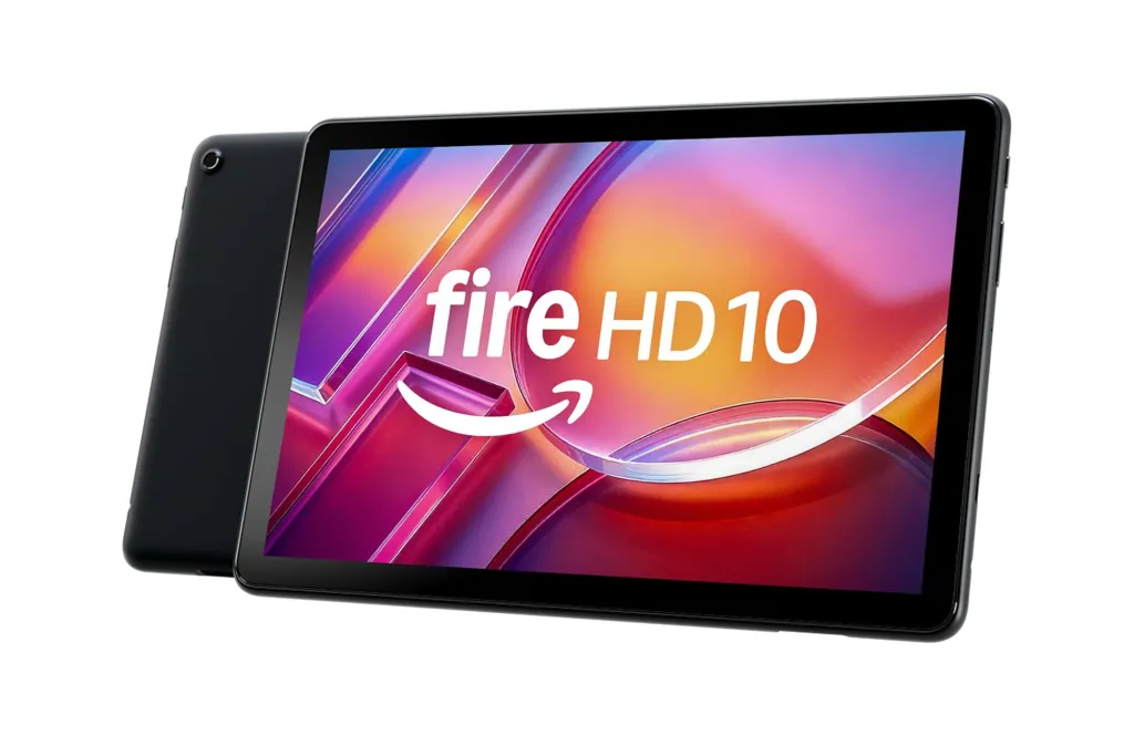 Amazon Fire HD 10 tablet (newest model) built for relaxation, 10.1" vibrant Full HD screen, octa-core processor, 3 GB RAM, 32 GB, Black
