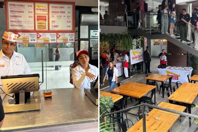 In-N-Out debuts new pop-up in Lima, Peru for the first time ever abroad