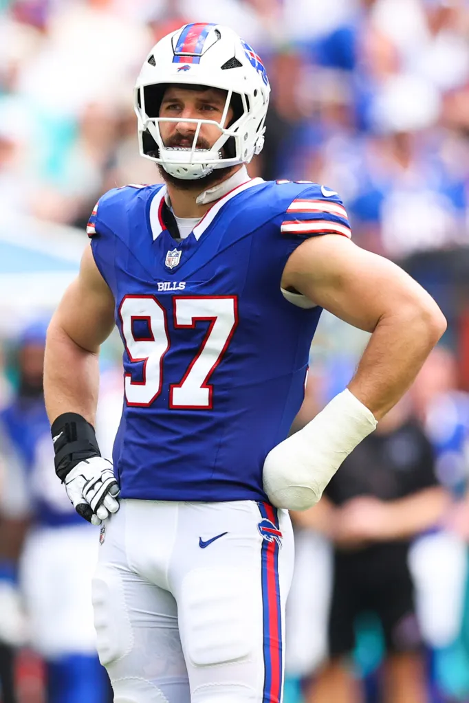 Joey Bosa #97 of the Buffalo Bills.