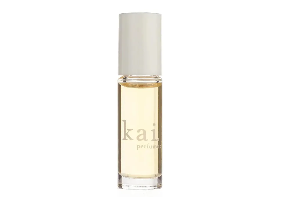 kai perfume oil in a rollerball applicator.