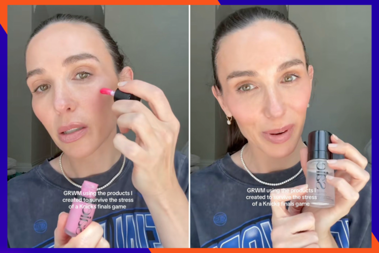 Recreate the Knicks City Dancers’ beauty routine ‘in 5’ with Saie
