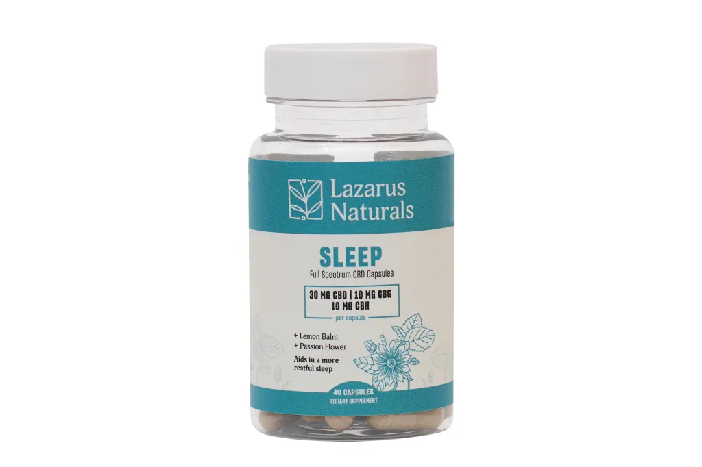A bottle of pills with a label named Lazarus