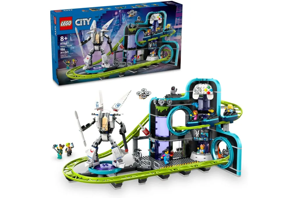 lego city roller coaster