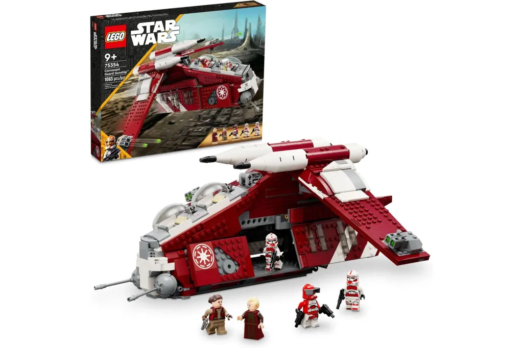 lego star wars coruscant gun ship