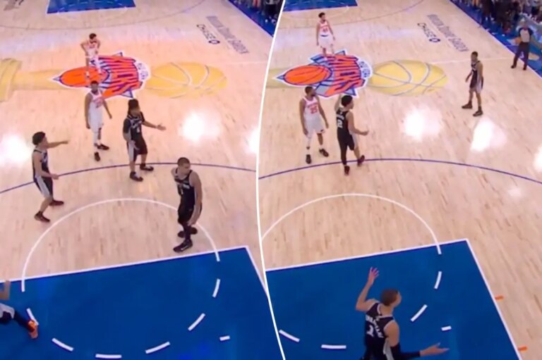 Brutal new video shows Spurs in complete disarray moments before OG Anunoby’s Finals heroics