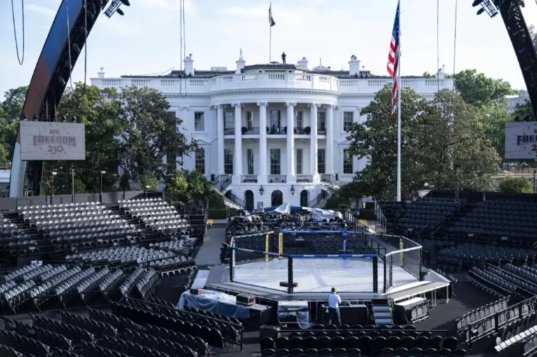Potential thunderstorms could threaten UFC Freedom 250
