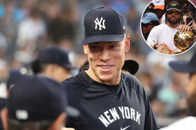Aaron Judge: Knicks and Yankees 2026 championships would bring world peace