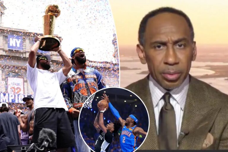 Stephen A. Smith downplays Knicks’ chances at repeating as champs