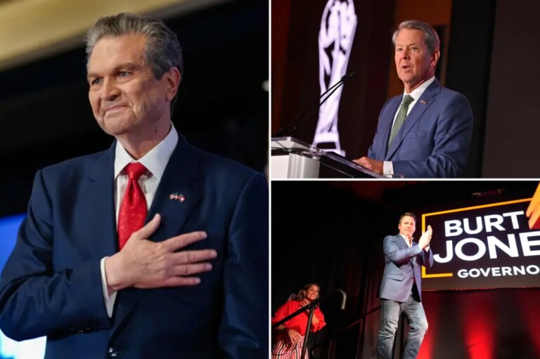 Billionaire Rick Jackson defeats Trump-backed Burt Jones in Georgia GOP governor’s runoff