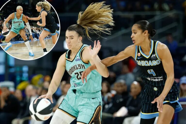 Sabrina Ionescu’s game-winning layup, bench lead Liberty past Sky