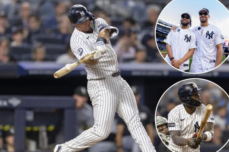 Knicks’ Jalen Brunson, Josh Hart watch Yankees demolish White Sox
