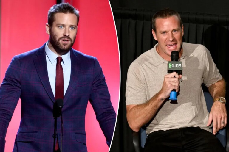 Armie Hammer compares his Hollywood exile to being crucified