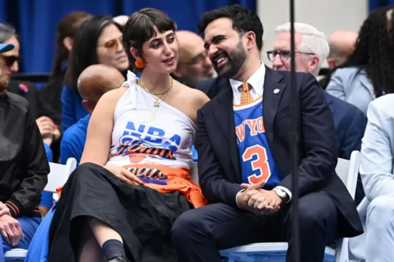 NYC first lady Rama Duwaji sports eyebrow-raising t-shirt dress at City Hall ceremony