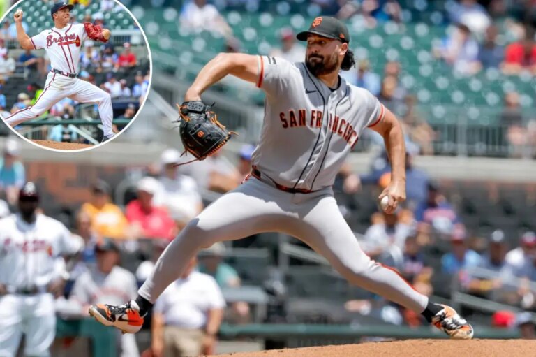 SF Giants beat Braves 7-2 in Game 1 of doubleheader