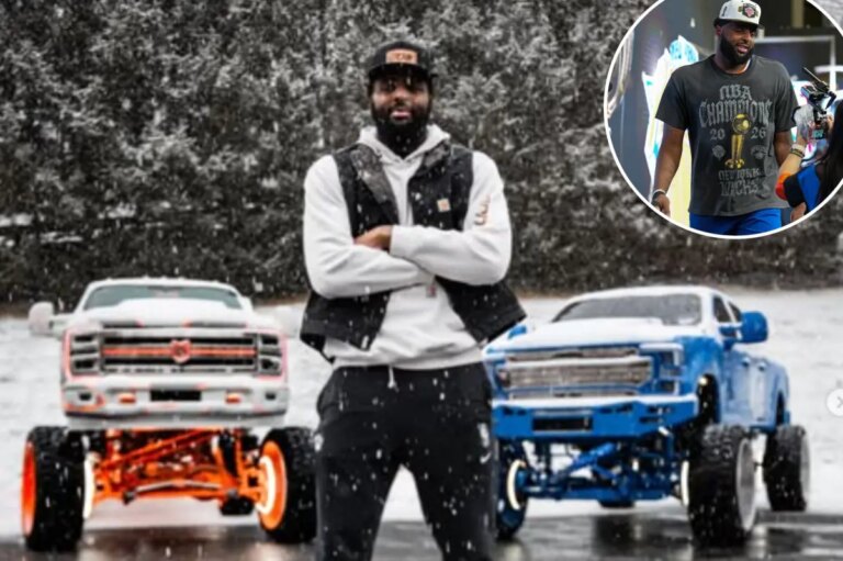Mitchell Robinson to show out in custom truck during Knicks parade