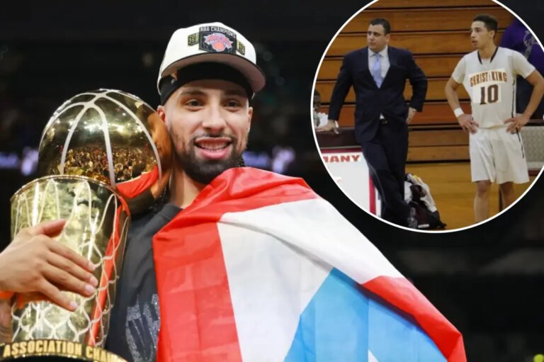 Jose Alvarado’s high school coach lauds ‘loyal’ Knicks champion
