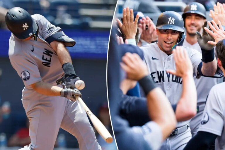 Paul Goldschmidt’s homer propels Yankees to win over Blue Jays