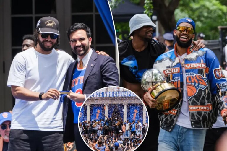 This Knicks parade moment exactly what team, city deserved
