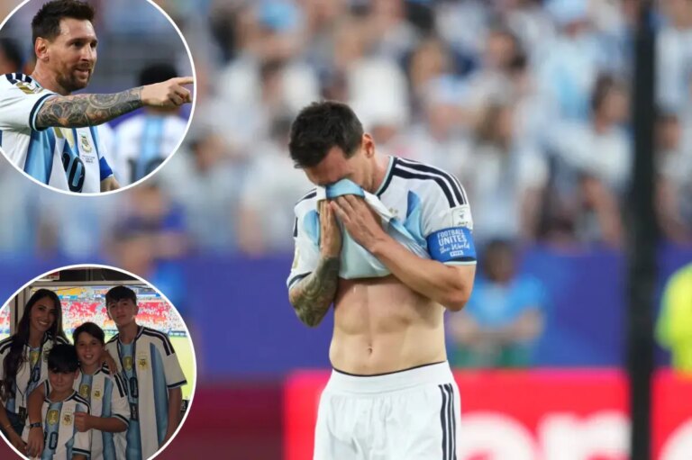 Lionel Messi’s cryptic explanation for tears after first World Cup goal