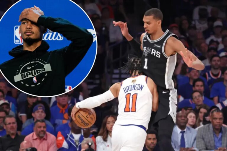 Victor Wembanyama makes confident claim with Spurs down 3-1 to Knicks
