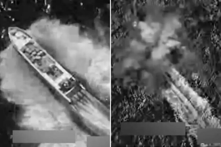 US military kills three ‘narco-terrorists’ in latest lethal strike on vessel in the Eastern Pacific