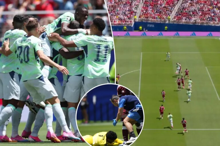 Switzerland scores World Cup goal after possible offside