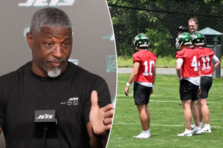 Aaron Glenn plans to ‘create competition’ to fill Jets’ backup QB spot