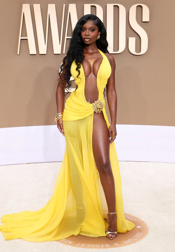 Olandria Carthen attends the 2026 BET Awards at Peacock Theater on June 28, 2026 in Los Angeles, California. 