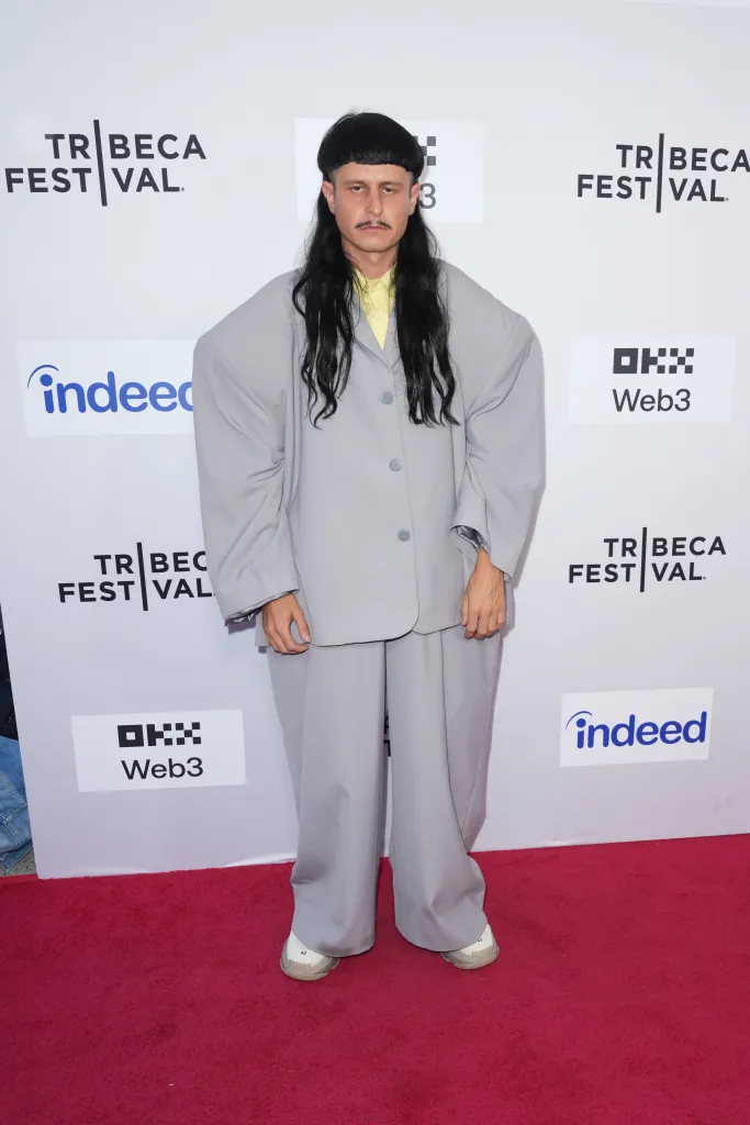 Oliver Tree attends the "Paradise Records" premiere at the 2025 Tribeca Festival.