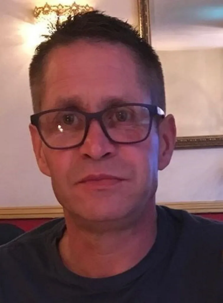 Robert Brown died on a riverside bench from severe blood loss.