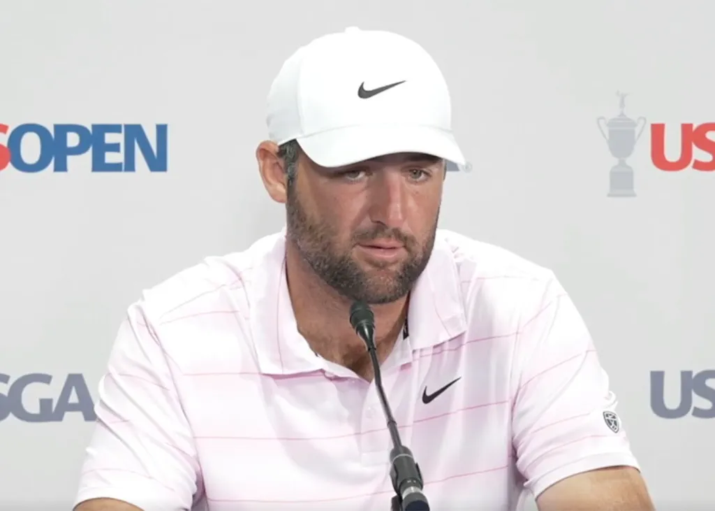 Scottie Scheffler said "being in the arena is not for everybody" after fellow American Wyndham Clark withstood tough crowd treatment to win the US Open in Southhampton, New York. 