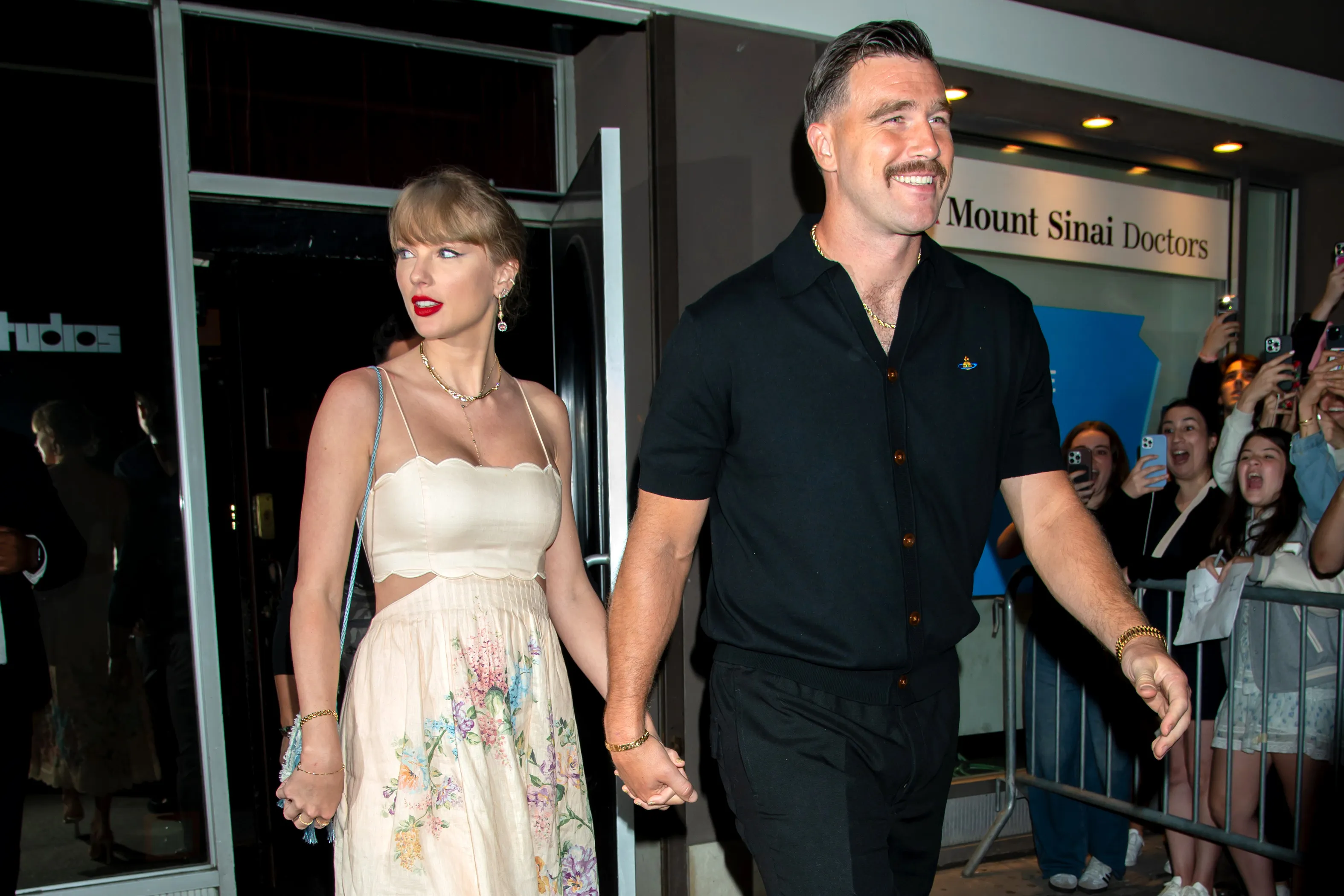 Taylor Swift and Travis Kelce