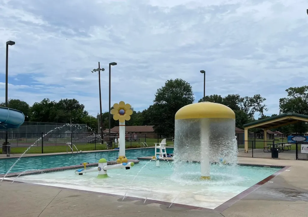 A shooting broke out Saturday at John Cain Aquatic Center in Stuttgart, Arkansas.