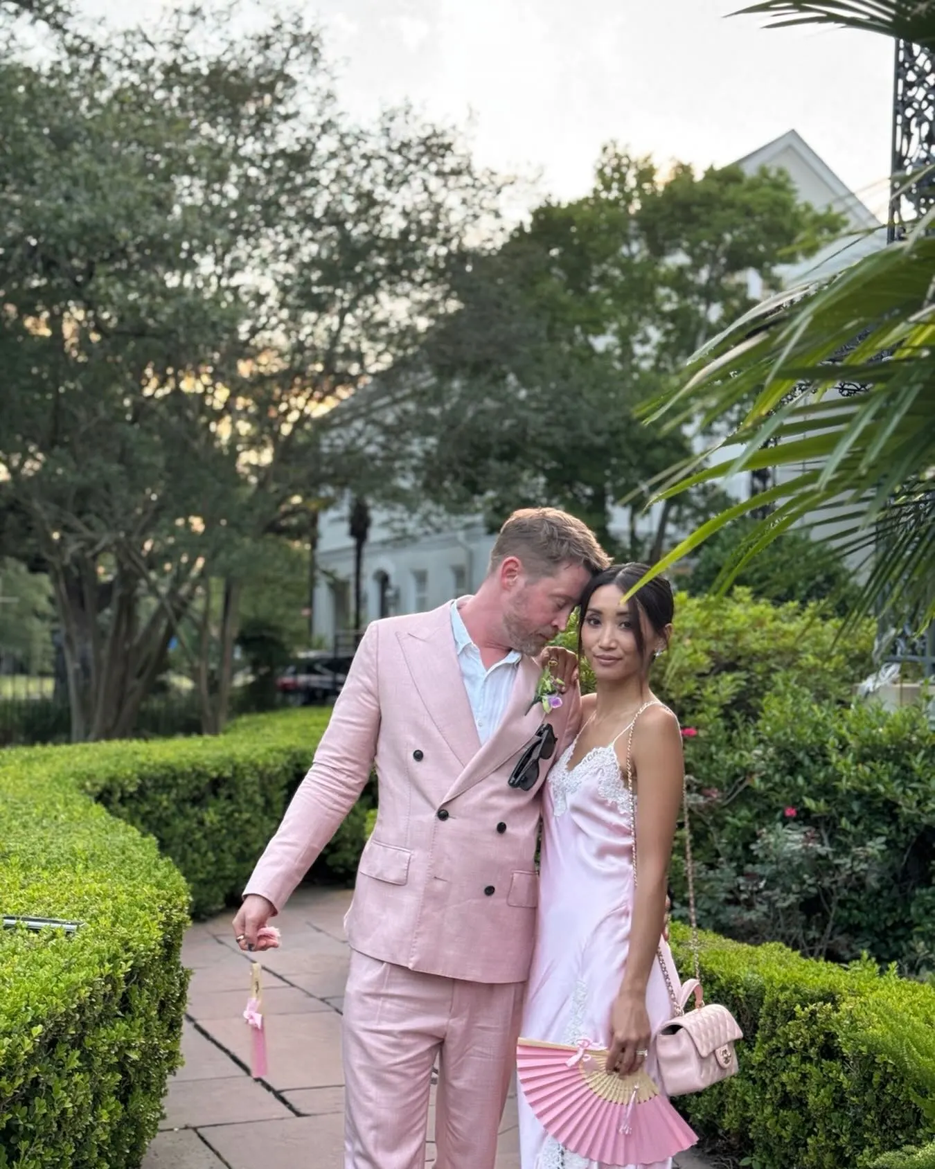 Macauley Culkin posts a sweet anniversary snap for his wife Brenda Song. 